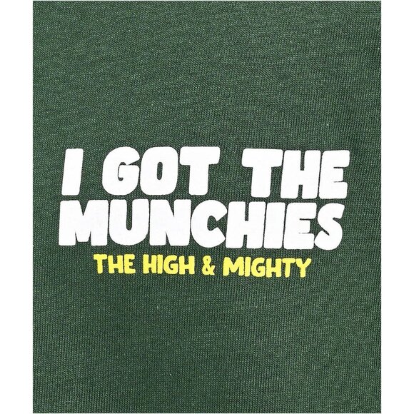 The High & Mighty Fried Guys Green T-Shirt In Green Size Large - Picture 3 of 12